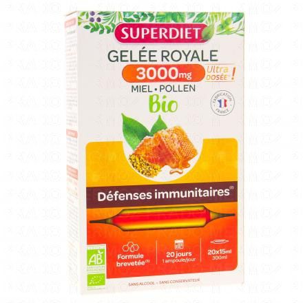 Gelée Royale 3000mg Bio 20x15ml 5