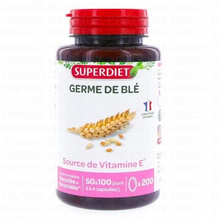 SUPERDIET Germe de Blé 200 capsules