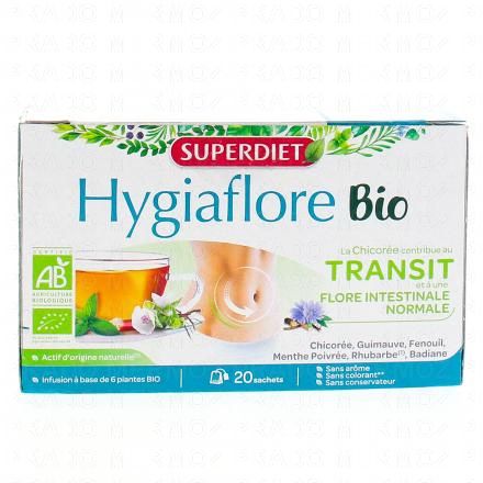 SUPERDIET Hygiaflore Infusion Bio Transit 20 sachets