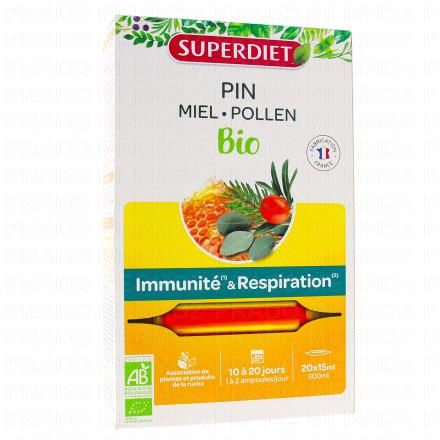 SUPERDIET Sève impériale bio 20 ampoules