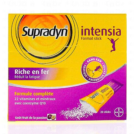 SUPRADYN Intensia boîte de 20 sticks poudre