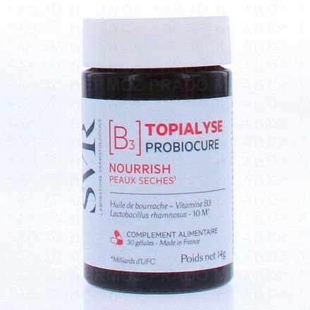 SVR [B3] Topialyse probiocure nourrish peaux sèches x30 gélules