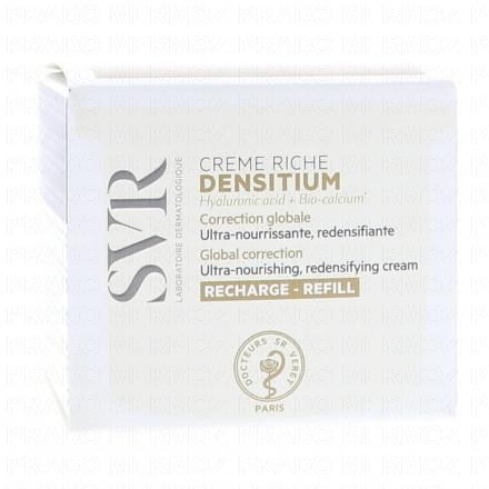 SVR Densitium - Crème riche peau mature perte de densité eco-recharge 50ml