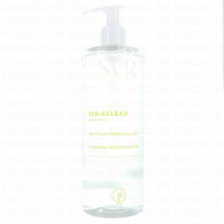 SVR Sebiaclear Eau micellaire flacon 400ml