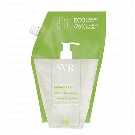 SVR Sebiaclear - Gel moussant (eco-recharge 400ml)