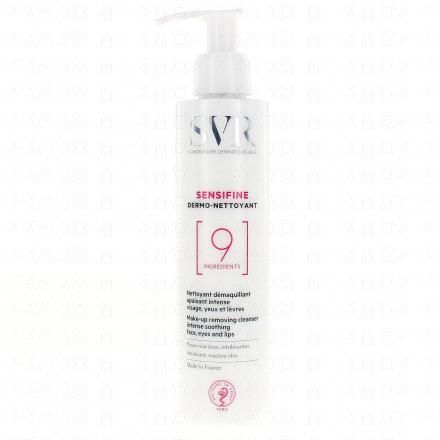 SVR Sensifine dermo-nettoyant démaquillant apaisant intense (flacon pompe 200ml)