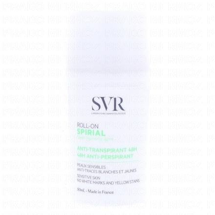 SVR Spirial Roll-on anti-transpirant 48h 50ml
