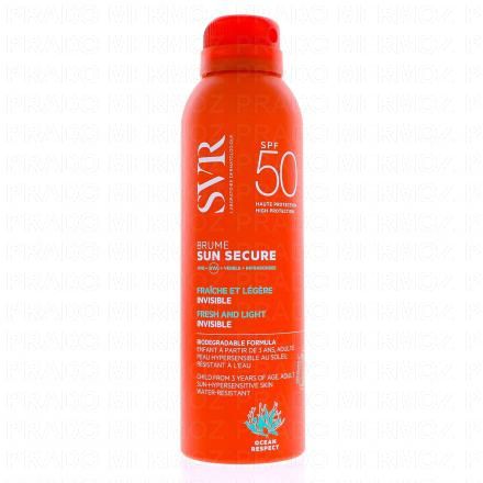 SVR Sun Secure - Brume fraîche et légère SPF50+ spray 200ml