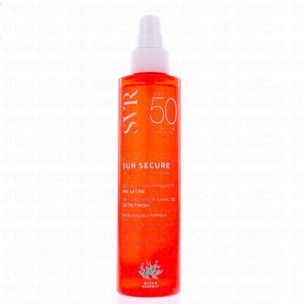 SVR Sun Secure - Huile s&egrave;che SPF50 flacon pompe 200ml