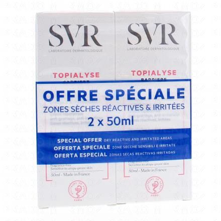 SVR Topialyse crème barrière tube 50ml x2