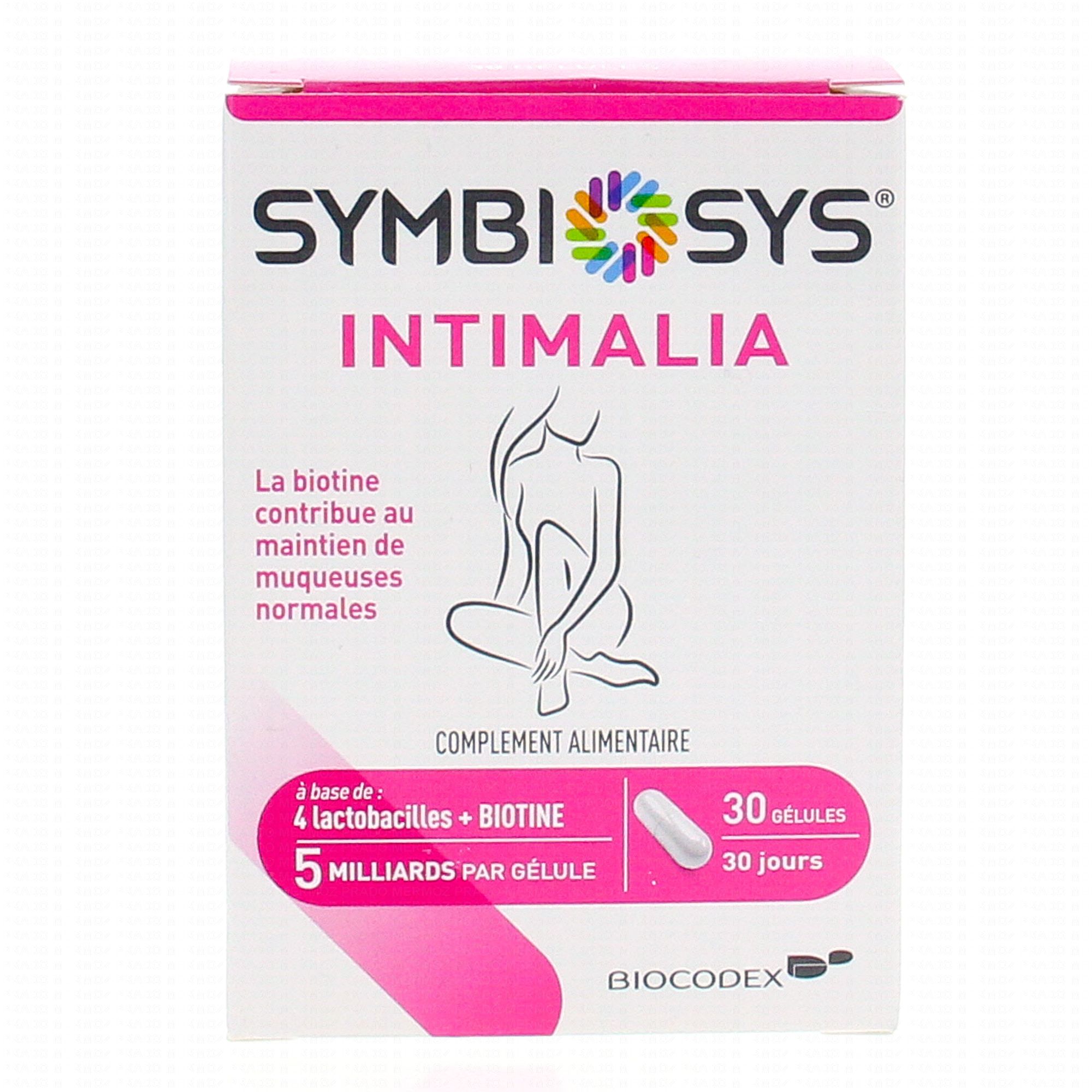 SYMBIOSYS Intimalia 30 gélules - Parapharmacie Prado Mermoz
