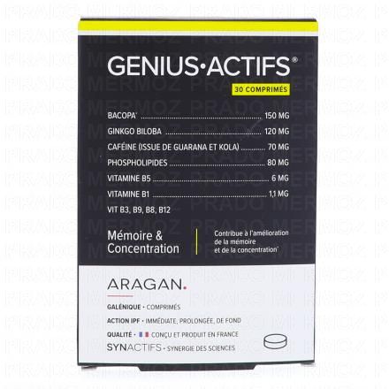SYNACTIFS Genius Actifs 30 comprimés