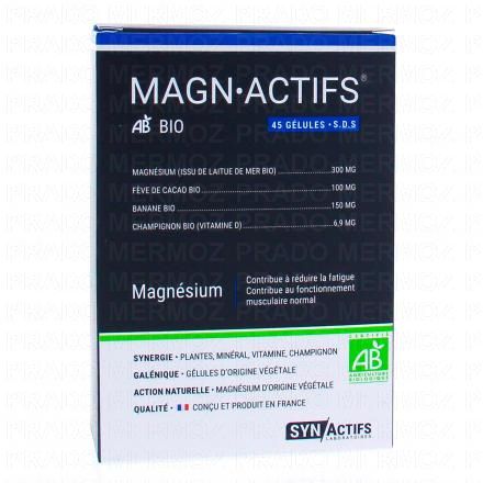 ARAGAN Synactifs - MAGNactifs Bio 45 gélules