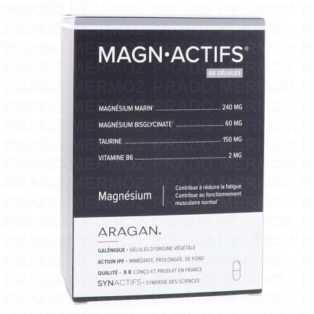 SYNACTIFS MAGNActifs magnésium boîte de 60 gélules