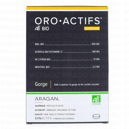 SYNACTIFS Oro.Actifs N.G.T 24 pastilles Bio