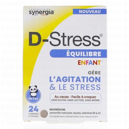 D-Stress Enfant - Équilibre x24 Comprimés à Croquer