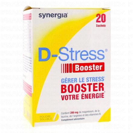 SYNERGIA D-Stress booster boîte de 20 sachets