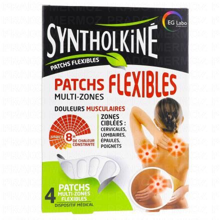 SYNTHOL Syntholkiné - Patchs flexibles multi-zones x4
