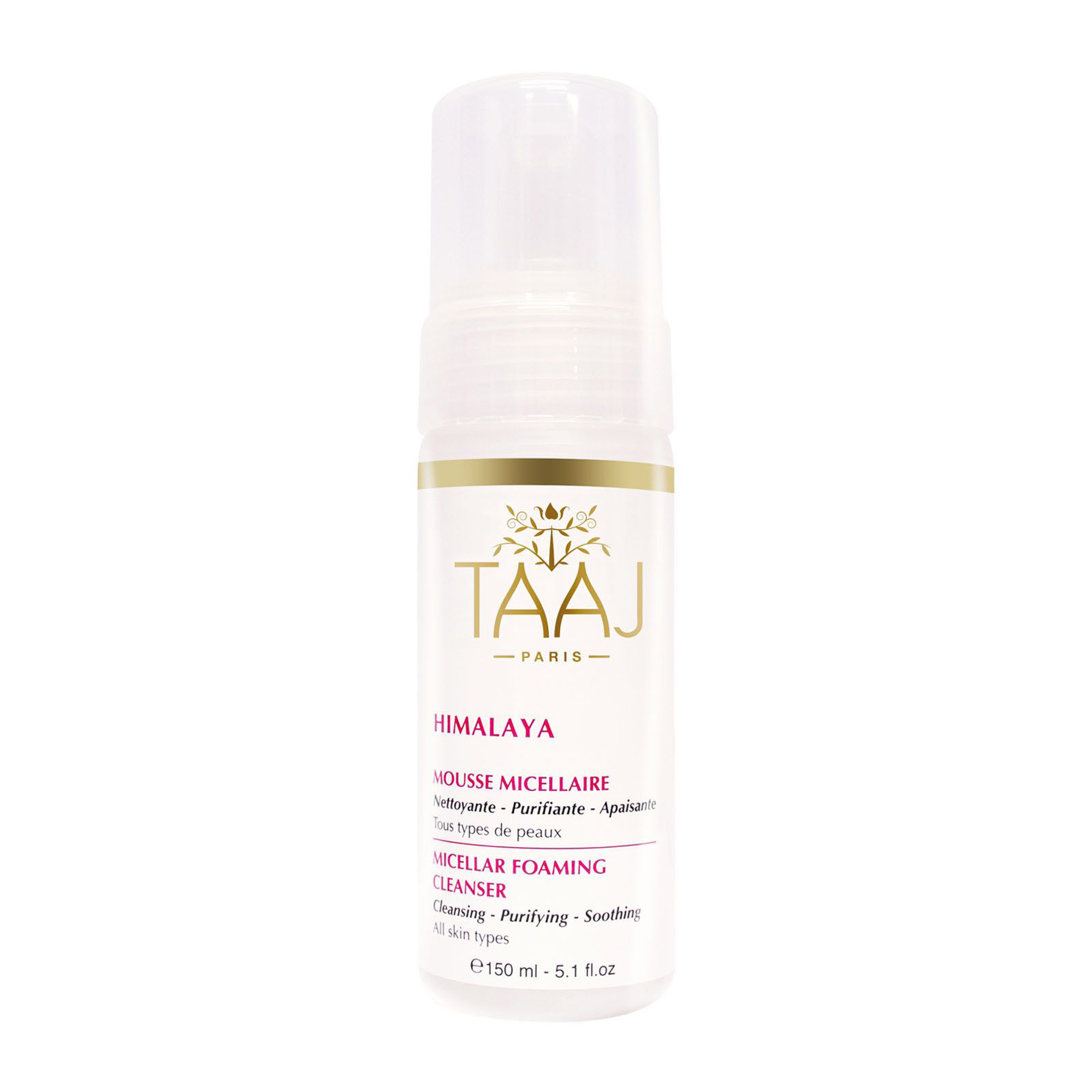 Taaj Himalaya Mousse Micellaire Flacon 50ml