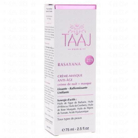 TAAJ Rasayana Crème-Masque Anti-Âge tube 75ml