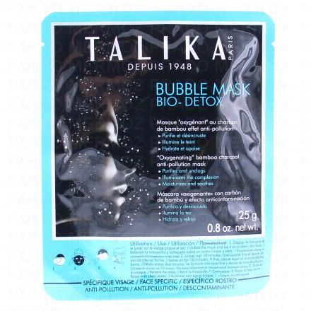 TALIKA Bubble mask bio-detox masque 25g (1 unité)