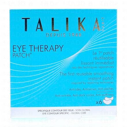 TALIKA Eye therapy patch lissant immédiat (6 recharges)