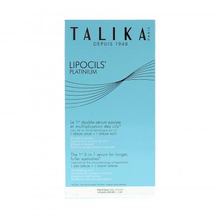 TALIKA Lipocils Platinium double-sérum pousse des cils flacon 2x8,5ml