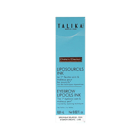 TALIKA Liposourcils Ink feutre soin sourcil châtain