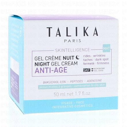 TALIKA Skintelligence - Gel Crème Nuit anti-âge 50ml