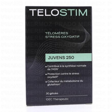 TELOSTIM Juvens 250 Télomères Stress Oxydatif (30 gélules)