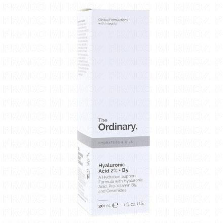 THE ORDINARY Acide Hyaluronique 2% + B5 (flacon 30ml)