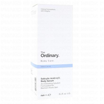 THE ORDINARY Sérum Corps à l'Acide Salicylique 0.5% 240ml