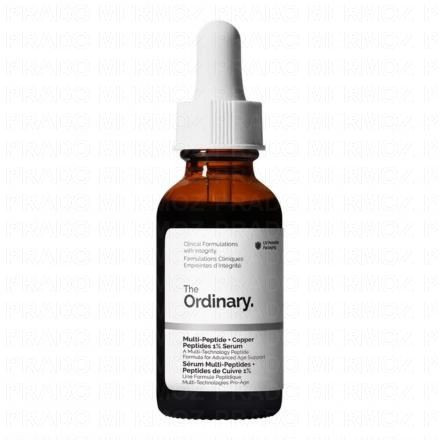 THE ORDINARY Sérum Multi-Peptides + Peptides de Cuivre 1% - Sérum Anti-Âge 30ml