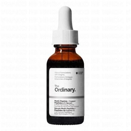 THE ORDINARY Sérum Multi-Peptides + Peptides de Cuivre 1% - Sérum Anti-Âge 30ml