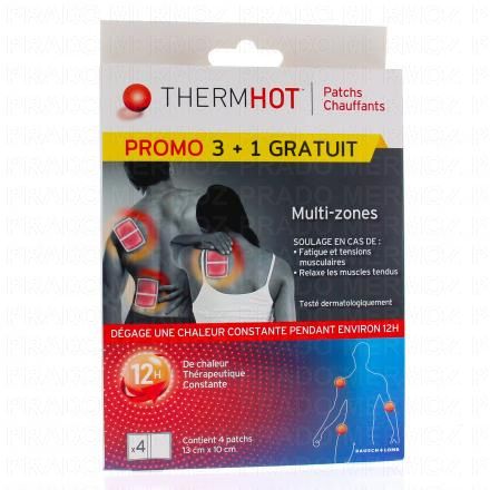 BAUSCH & LOMB Thermhot - Patchs chauffants multi-zones boîtes de 4 2