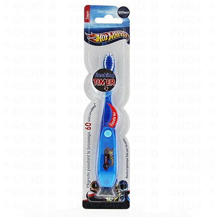 TINOKOU Brosse à dent souple Flash timer hot weels