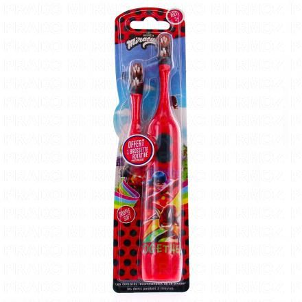 TINOKOU Brosse &agrave; dents &eacute;lectrique+ 1 brossette rotative offerte (miraculous)