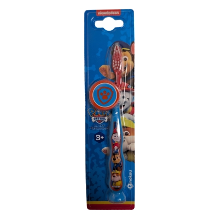 TINOKOU Brosse à dent ergonomique avec capuchon (pat'patrouille)