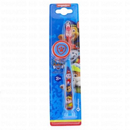 TINOKOU Brosse à dent ergonomique avec capuchon (pat'patrouille)