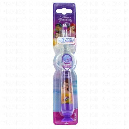 Brosse à dent souple Flash timer princesse