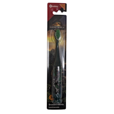 TINOKOU Brosse &agrave; dents Lumineuse (jurassic world)
