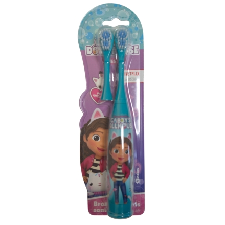 TINOKOU Brosse &agrave; dents &eacute;lectrique+ 1 brossette rotative offerte (gabby's dollhouse)