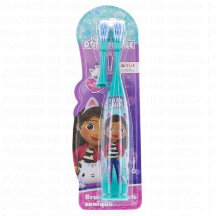 TINOKOU Brosse à dents électrique+ 1 brossette rotative offerte (gabby's dollhouse)