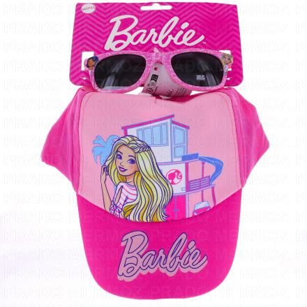 TINOKOU Lunettes de soleil et Casquette barbie taille 53