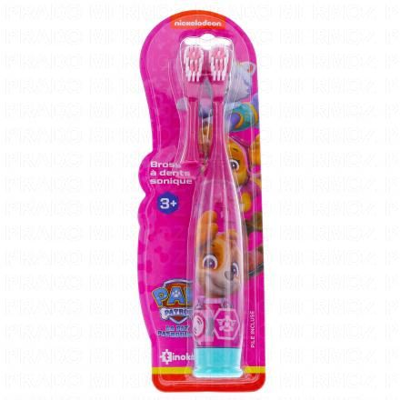 TINOKOU Brosse &agrave; dents &eacute;lectrique+ 1 brossette rotative offerte (pat'patrouille stella)