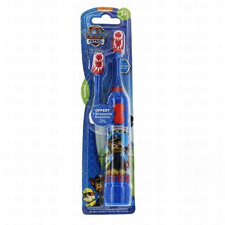 TINOKOU Paw Patrol Brosse à dents électrique+ 1 brossette rotative offert