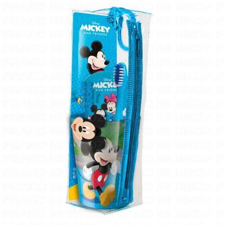 MR.WHITE Trousse brosse à dents, dentifrice, tasse (mickey)