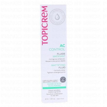 TOPICREM AC Control - Fluide Matifiant 40ml