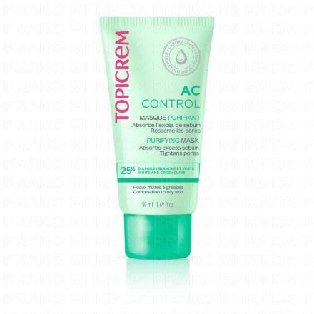 TOPICREM AC Control - Masque Purifiant tube 50ml