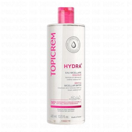 TOPICREM Hydra+ Eau micellaire douceur visage & yeux (flacon 400ml)